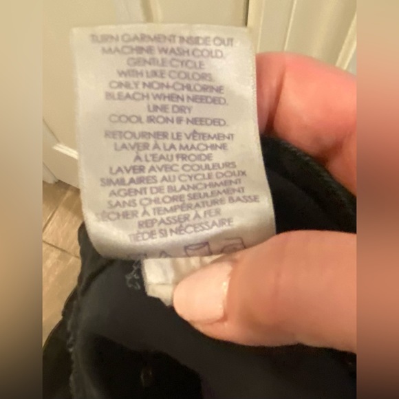 NYDJ Skinny Jeans, black, size 10 - Picture 5 of 7